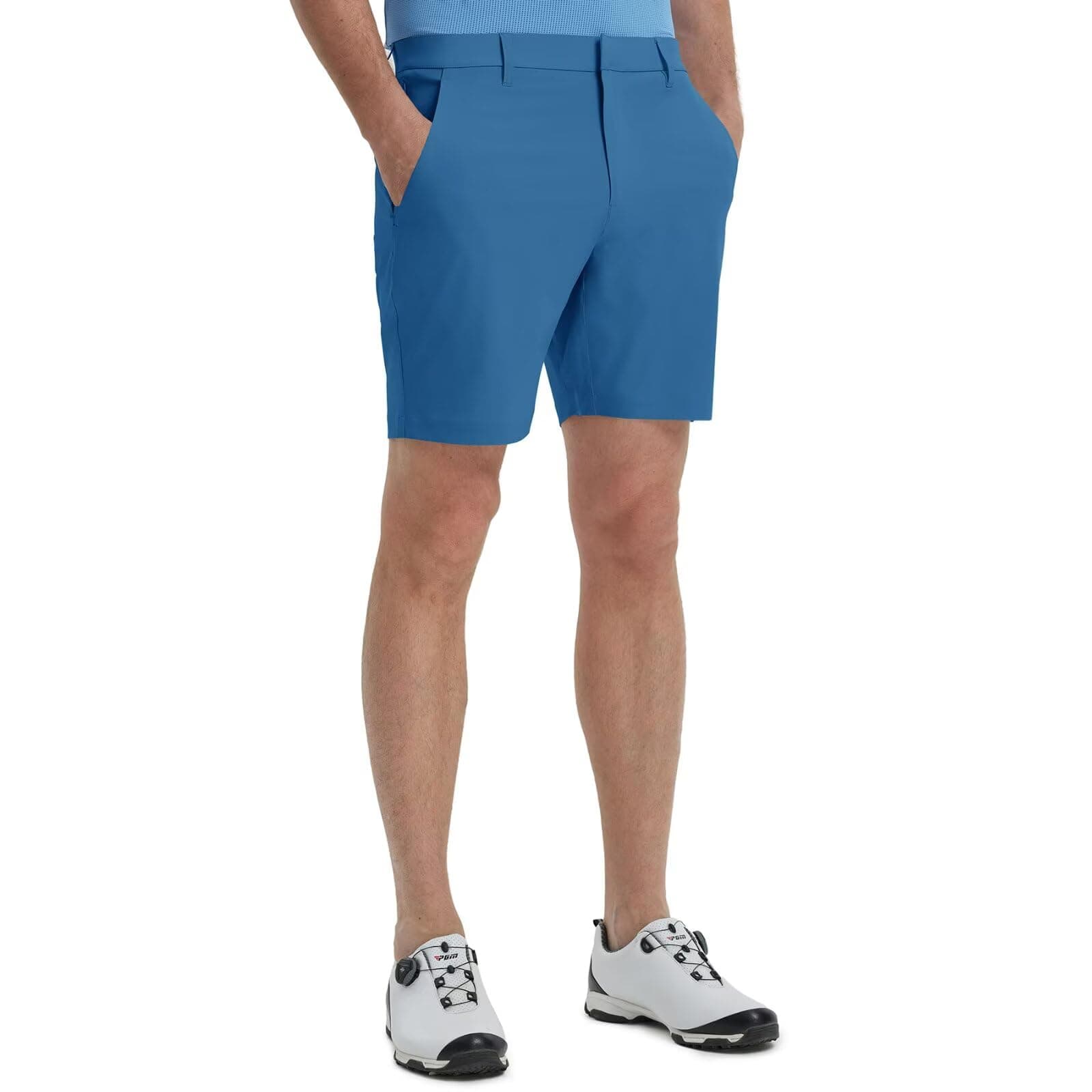 M MAELREG Men's Lightweight Quick Dry Water-Resistant Golf Shorts for Casual Wear
| M MAELREG Men's Stretch Waistband Q