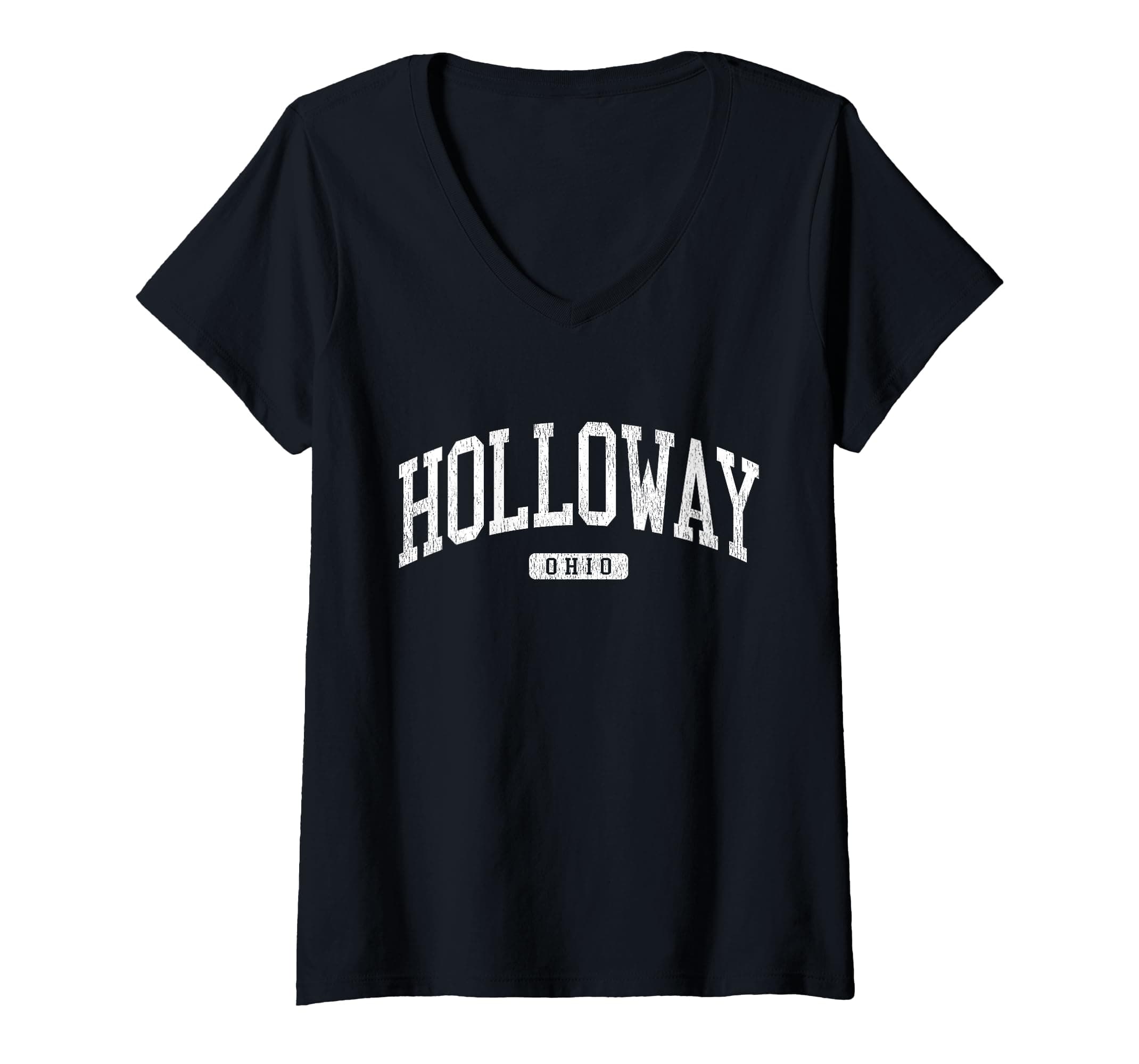 Women's Holloway Ohio T-Shirt Jim Shorts JS03 V-Neck College Style
| Holloway Ohio Women Jim Shorts JS03 V-Neck T-Shirt